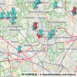 Mappa Villaggio Ambrosiano, 20037 Paderno Dugnano MI, Italia (5.99765)
