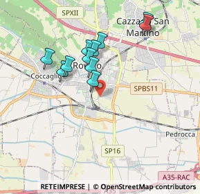 Mappa Rovato, 25038 Rovato BS, Italia (1.67182)