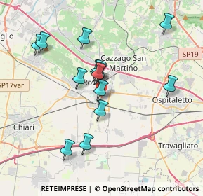 Mappa Rovato, 25038 Rovato BS, Italia (3.34643)