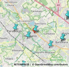 Mappa Via Monte Grappa, 20014 Nerviano MI, Italia (2.96909)