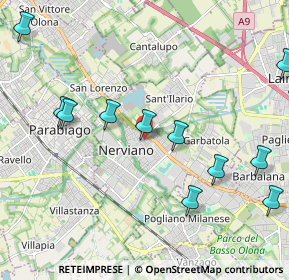 Mappa Via Monte Grappa, 20014 Nerviano MI, Italia (2.68)