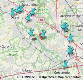 Mappa Via Monte Grappa, 20014 Nerviano MI, Italia (4.90692)