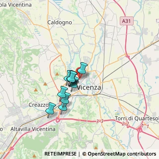 Mappa Via Vittorio Alfieri, 36100 Vicenza VI, Italia (2.29909)
