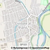 Kaart Cividate al Piano