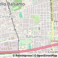 Kartta Cinisello Balsamo