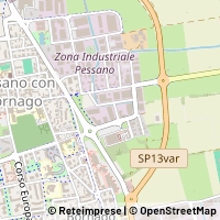 Map Pessano con Bornago