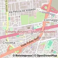 Mapa Cinisello Balsamo