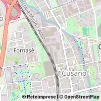 Peta Cusano Milanino