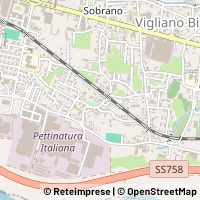 Mapa Vigliano Biellese