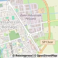 地図 Pessano con Bornago