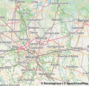 Mappa 20047 Brugherio MB, Italia (14.0345)