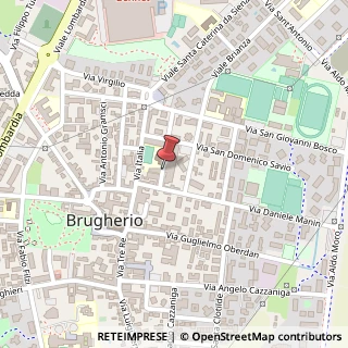 Mappa Via Enrico Fermi, 6, 20861 Brugherio, Monza e Brianza (Lombardia)