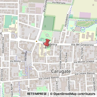 Mappa Via S.Francesco, 4, 20061 Carugate, Milano (Lombardia)