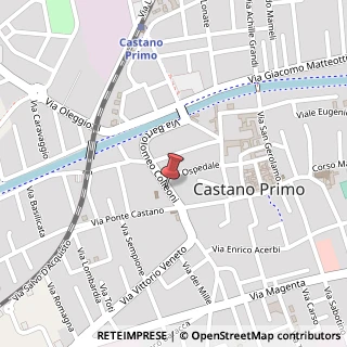 Mappa Piazza Dante, 5/d, 20022 Castano Primo, Milano (Lombardia)
