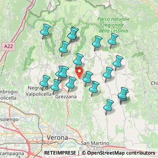 Mappa Via Santa Viola, 37023 Grezzana VR, Italia (6.87632)