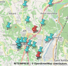 Mappa Via G. Carducci, 37010 Affi VR, Italia (2.2215)