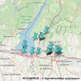 Mappa Via Vento, 37062 Affi VR, Italia (12.194)