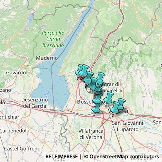 Mappa Via Vento, 37062 Affi VR, Italia (10.44933)