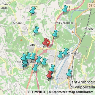 Mappa Via Vento, 37062 Affi VR, Italia (2.307)