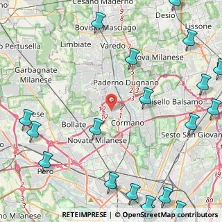 Mappa SP 44, 20032 Cormano MI (7.0345)