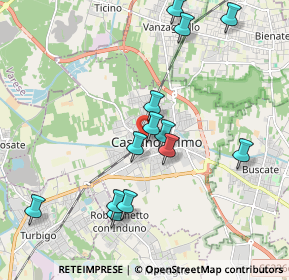 Mappa Via Francesca De Maestri Colleoni, 20022 Castano Primo MI, Italia (1.97385)