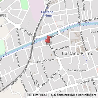Mappa Vicolo Maestri, 1bis, 20022 Castano Primo, Milano (Lombardia)