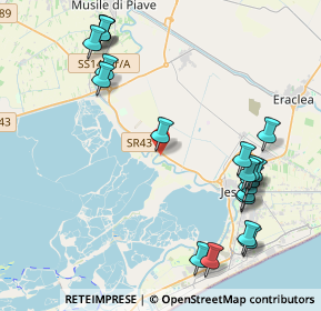 Mappa Via Cà Nani, 30016 Jesolo VE, Italia (4.9085)