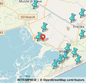 Mappa Via Cà Nani, 30016 Jesolo VE, Italia (6.26412)