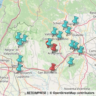Mappa Via Giuseppe Garibaldi, 36072 Chiampo VI, Italia (16.35556)