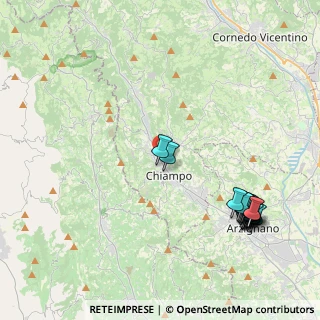 Mappa Via Giuseppe Garibaldi, 36072 Chiampo VI, Italia (5.12056)