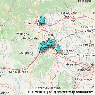 Mappa Contrà del Borghetto, 36100 Vicenza VI, Italia (6.32)