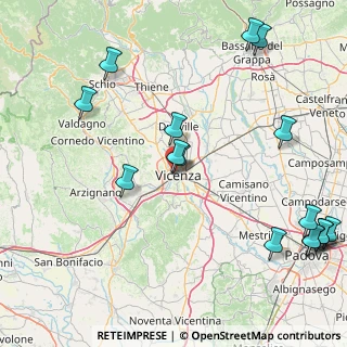 Mappa Contrà Porta Santa Croce, 36100 Vicenza VI, Italia (22.08375)