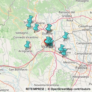 Mappa Contrada Porta Santa Croce, 36100 Vicenza VI, Italia (10.22)