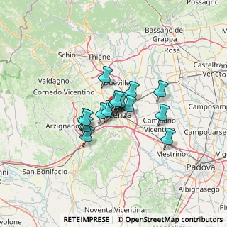 Mappa Contrada Porta Santa Croce, 36100 Vicenza VI, Italia (7.77875)
