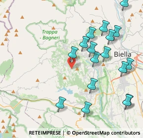 Mappa Via Vagliumina, 13895 Graglia BI, Italia (4.54882)