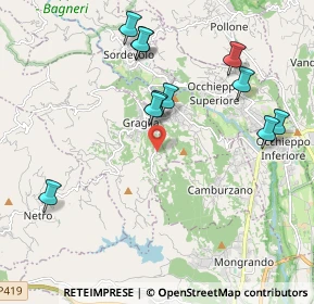 Mappa Via Vagliumina, 13895 Graglia BI, Italia (2.09273)