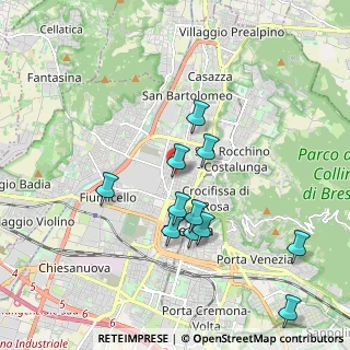 Mappa Via Vittorio Veneto, 25124 Brescia BS (1.84818)