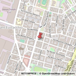 Mappa Via Gabriele Rossetti, 25, 25128 Brescia, Brescia (Lombardia)