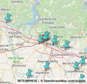 Mappa Via Massimo Bonomi, 25064 Gussago BS, Italia (19.12182)
