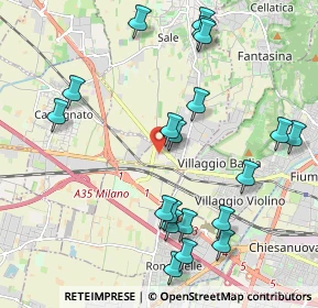 Mappa Via Massimo Bonomi, 25064 Gussago BS, Italia (2.289)