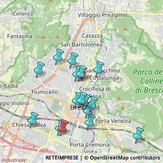 Mappa Via Massimo d'Azeglio, 25128 Brescia BS, Italia (1.93313)