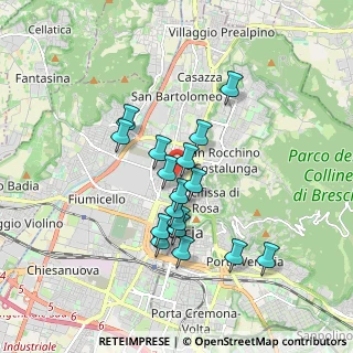 Mappa Via Massimo d'Azeglio, 25128 Brescia BS, Italia (1.48235)