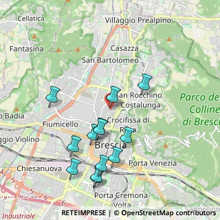 Mappa Via Massimo d'Azeglio, 25128 Brescia BS, Italia (2.02)