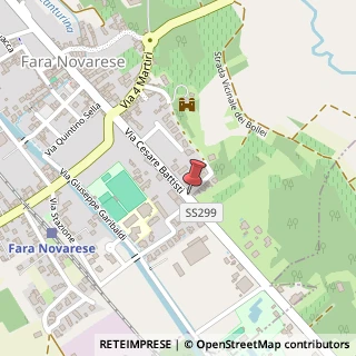 Mappa Via cesare battisti 59, 28073 Fara Novarese, Novara (Piemonte)