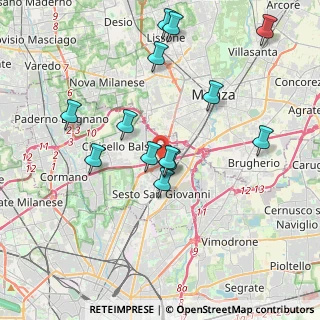 Mappa Via Emilio Cornaggia, 20124 Cinisello Balsamo MI, Italia (3.90692)