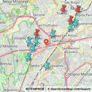 Mappa Via Emilio Cornaggia, 20124 Cinisello Balsamo MI, Italia (2.23833)