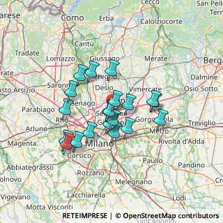 Mappa Via Emilio Cornaggia, 20124 Cinisello Balsamo MI, Italia (10.807)