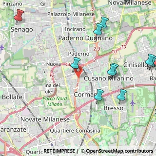 Mappa SS 35, 20032 Paderno Dugnano MI (2.9025)