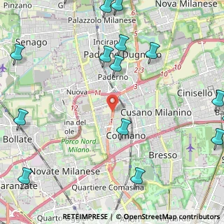 Mappa SS 35, 20032 Paderno Dugnano MI (3.22)