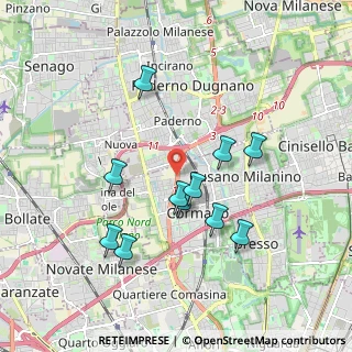 Mappa SS 35, 20032 Paderno Dugnano MI (1.71182)
